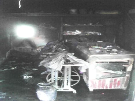 Taylor store fire