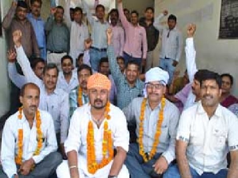 Promoted teachers continue hunger strike