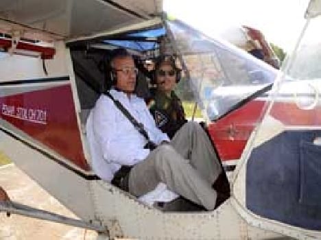 BHU VC ObSurv Campus By Aircraft