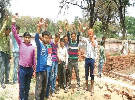 Construction of villagers stopped his treatment CHC