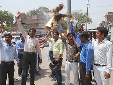 BTC trainees blew effigy of Chief
