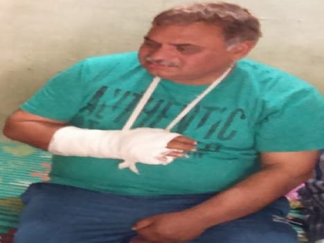 dhyani and Munish Kumar injured in accident 