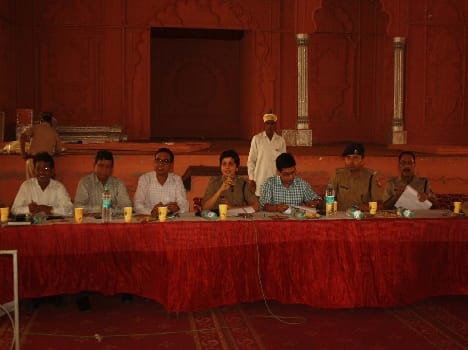 security has been tightened for celebration in vrindavan