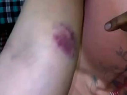 Rakhi bidlan's sister-in-law blames husband for voilence