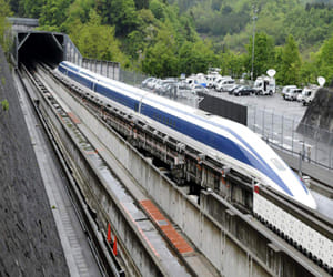 magnetic train make new world record in japan
