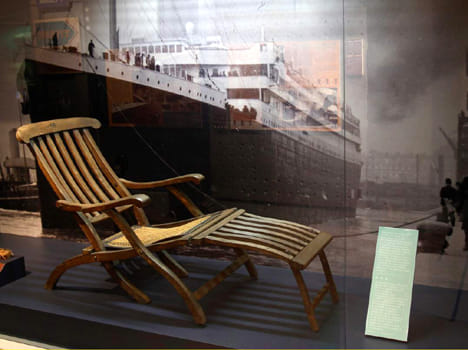 Titanic deck chair sells auction in london