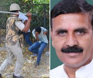 bjp mp blame up police in lok sabha