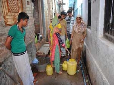 By Donetion, 2200 family fulfill water problem