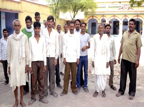 Woman in shock , including The death of five farmers