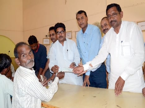 Harvest distributed compensation checks