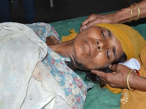 His mother-in-law's family shot, serious