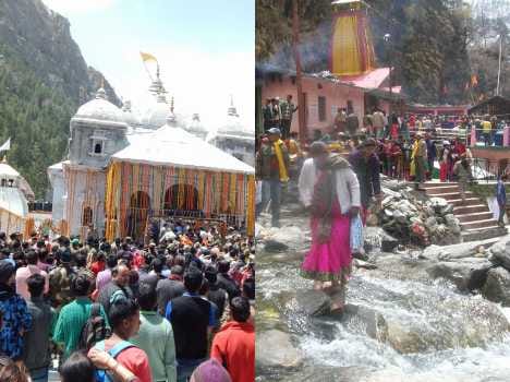 gangotri and yamunotri dham kapat open.