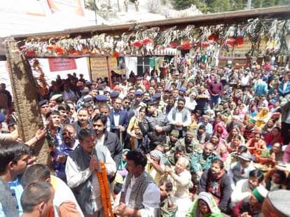 gangotri and yamunotri dham kapat open.