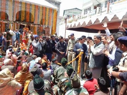 gangotri and yamunotri dham kapat open.