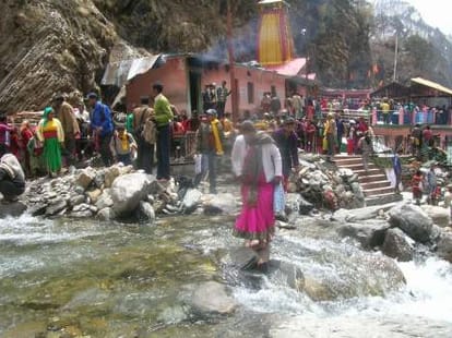 yamunotri temple in danger.