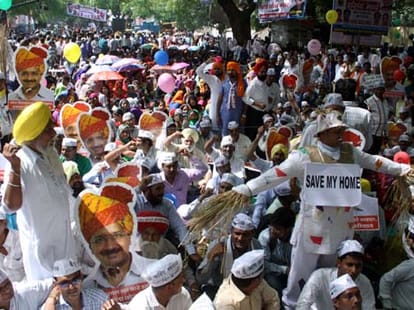 AAP made delhi model to conquer punjab
