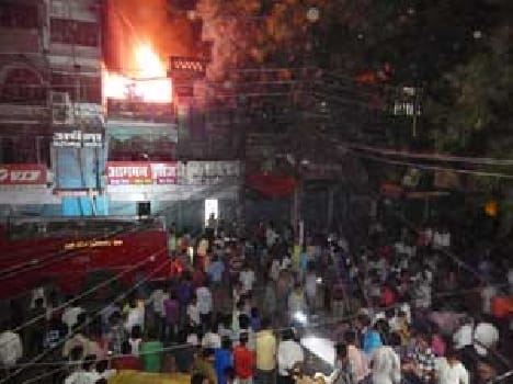 Textile warehouse fire