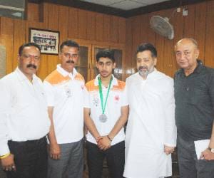 vansh mahajan selected for common wealth fencing championship