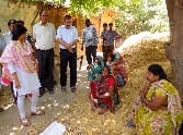 DM farmer in the Alampur The family members of solace