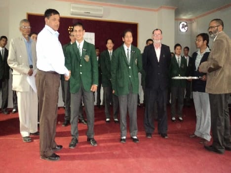Ayush boy and girl Captain Rhea