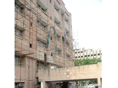A man died after jumping from sixth floor of trauma.