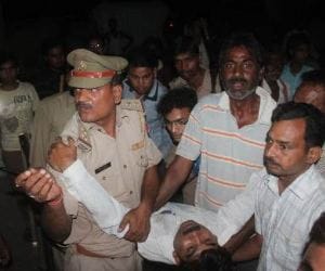 Five dead in a accident in Raebareli.