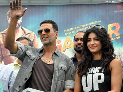 weekand box office collection of 'gabbar is back'