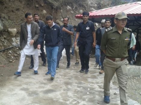 rahul gandhi went kedarnath dham.