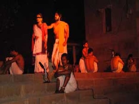 Drama Andha Yug Presetntation At Assi Ghat