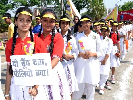 Pulse polio awareness rally
