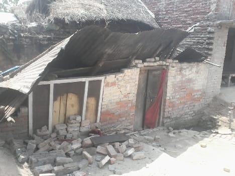Earthquake panic , chaos