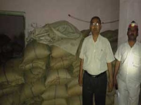 Official grains recovered in raids sack 137