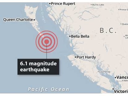 earthquake in the whole country