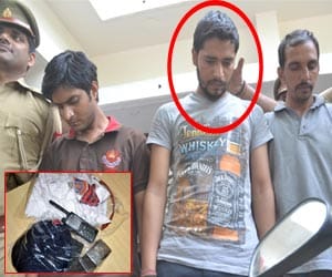 father gone balaji ... son began to extort money with help of fathers uniform
