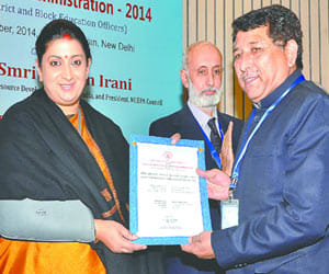 accused of rape got the special award of modi