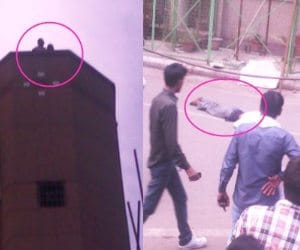 A man died after jumping from sixth floor of trauma.