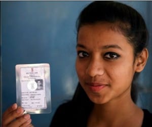 voter card issue, so please contact near polling booth