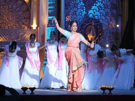 hemamalini presented a show in mathura mahotsav