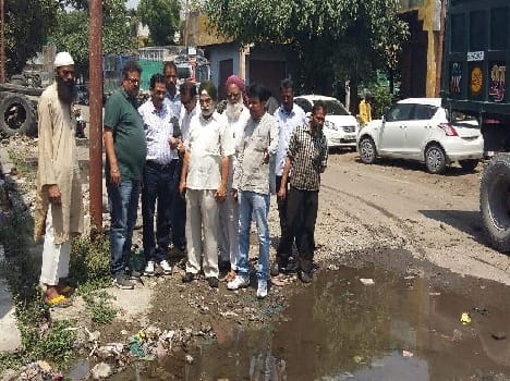 Lonivi the survey of the Transport Nagar, saw problems