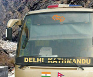 kathmandu delhi bus was out of reach for eight hours