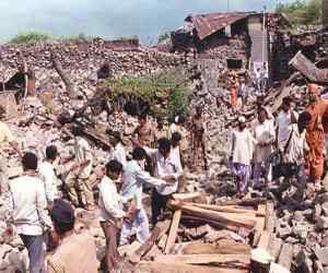 huge destruction was due to earthquake in haryana in 1960
