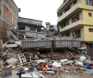 devastation from Nepal to India 