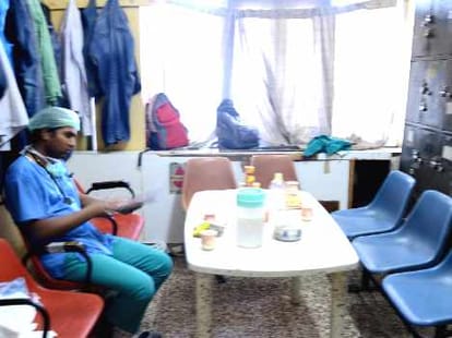 igmc the operation theater complex opened canteen