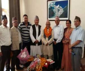 nepal ex prime minister asked help.