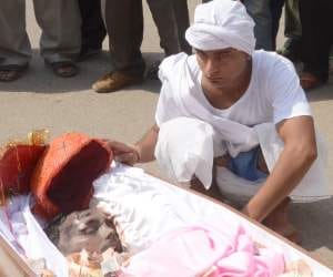 cremation of ajay kumar who was killed in malaysia