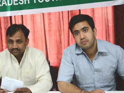 BCCI secretary Anurag Thakur takes a dig at N Srinivasan.