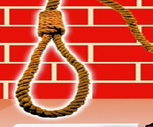 woman committed suicide.