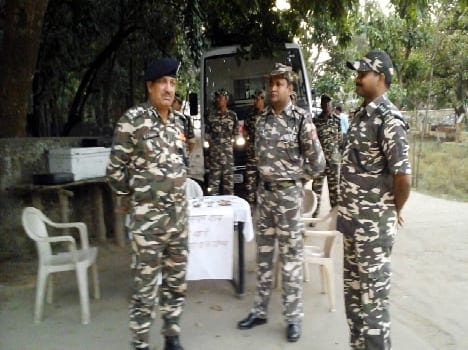 Relief camps were inspected by officials