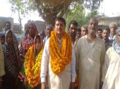 Gram Pradhan honored
