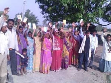 Raipur protests by villagers